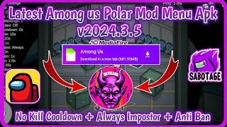 NEW AMONG US POLAR V2024.3.5 MOD MENU APK  FREE CHAT  ANTI BAN  CONTROL PLAYER  ALL SKINS UNLOCK