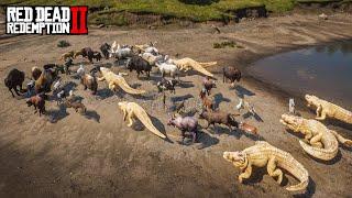 Every ANIMAL Showcased in Red Dead Redemption 2.