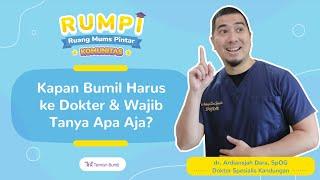 Live Streaming Kapan Bumil Harus ke Dokter & Wajib Tanya Apa Aja