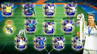 Real Madrid - 3x UCL Winning Best Special Squad Builder FIFA Mobile 23