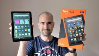 Amazon Fire HD 8 2020  Budget Tablet Unboxing & Tour