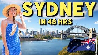 Best Things To Do In Sydney In 48 Hours Australia Travel Vlog  CJ Explores