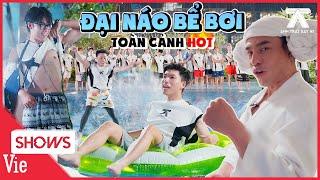 Toàn cảnh Dương Lâm ĐẠI NÁO HỒ BƠI 30 Anh Trai lộ múi khiến fan đỏ mặt  ANH TRAI SAY HI