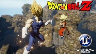 Dragon Ball Unreal Demo Gameplay - Xbox And PC Max Setting 2k-1440p