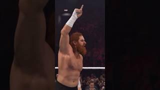 Crowd goes insane for Sami Zayn  #shorts #youtubeshorts #ytshorts #wwe2k24 #newyoutuber