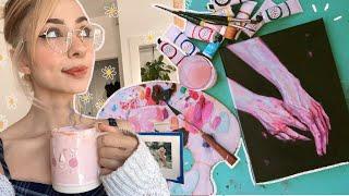 Art Vlog  painting packing prints self motivating  \\ Jim Reno