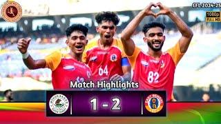 Calcutta football league 2024east bengal vs mohun baganMatch Highlights