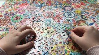 Taking Apart a Puzzle  Scratching and Tapping Sounds  No Talking