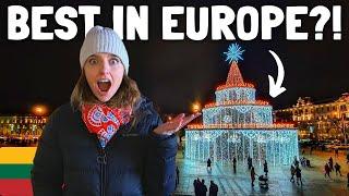  OUR FIRST EUROPEAN CHRISTMAS MARKET Vilnius Lithuania