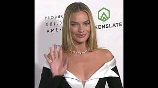 Margot Robbie on the PGA Awards red carpet  #trending