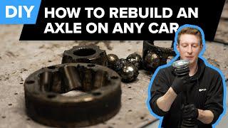 How To Rebuild & Repair A CV Axle