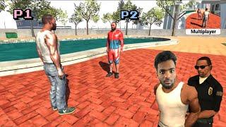 PLAYING MULTIPLAYER MODE IN INDIAN  BIKES DRIVING 3D - #bike #game #gta #funny #trending