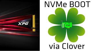 How to boot from NVME using Clover - NVME PCIe Adapter