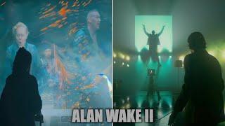 Alan Wake 2  All Musical Fight Scenes Herald of Darkness & Dark Ocean Summoning