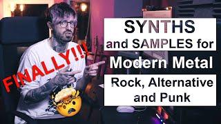 SYNTHS for Modern Metal Alternative Punk and Rock Music PHASES Serum Presets and Samples