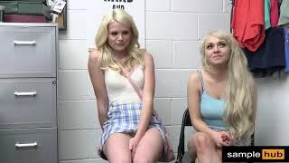 shoplyfter  Two beautiful girls were caught and punished for stealing in a shop