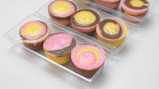 Ide Isian Snack Box  Puding Roti Marble Lembut & enak