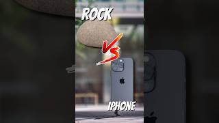 Rock vs iPhone 