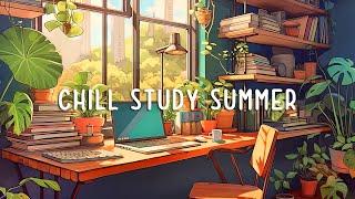 Summer Lofi Hip Hop Beats for Study Work  Relax  Stress relief