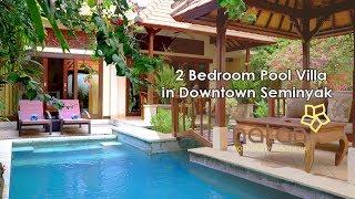 2 Bedroom Pool Villa in Downtown Seminyak