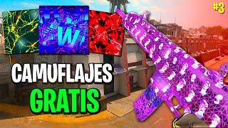 MEJORES Camuflajes *GRATIS* WARZONE +20 ANIMADOS Y BRILLANTES