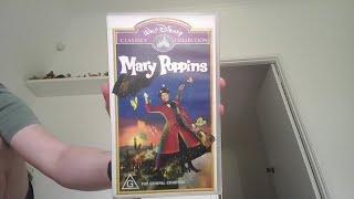 Mary Poppins Walt Disney Classics Collection VHS Australia