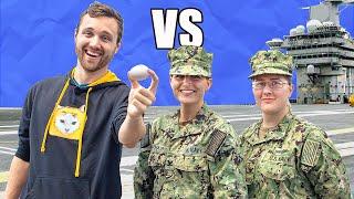 EGG DROP - U.S. Navy vs William Osman
