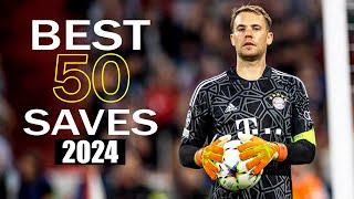 Best 50 Goalkeeper Saves 2024  HD