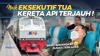 Rp 775.000 NAIK EKSEKUTIF TUA KERETA API TERJAUH SE INDONESIA‼️Trip Blambangan Ekspres PSE - KTG #1