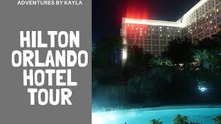 Hilton Orlando Hotel Tour best lazy river ever - Adventures By Kayla