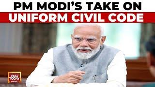 PM Modi Exclusive  Prime Minister Narendra Modis Take On Uniform Civil Code  India Today