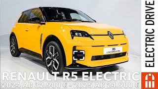 Renault R5 Electric ab 32.900 Euro mit großem Akku Ab 2025 wird es günstiger Electric Drive News