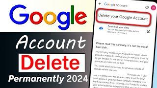 Google Account kaise Delete Kare  How to Delete Google Account permanently