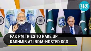 Shamed by Modi Pak PM Tries to Rake Up Kashmir at SCO ...Terror for Diplomatic Point-scoring