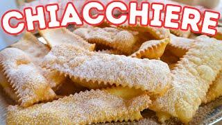 CARNIVAL CHIACCHIERE Easy Recipe - Homemade by Benedetta