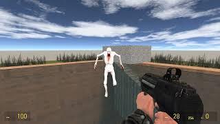 SCP 096 and SCP 096 paradox and SCP 173  s CHAOS in MAZEGARRYS MOD SANDBOX