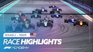 F1 Academy Race Highlights  2024 Miami