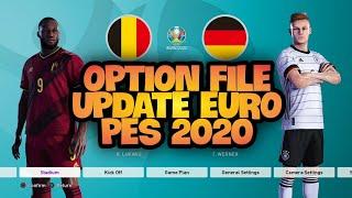OPTION FILE PES 2020 PS4 UPDATE EURO EDITION