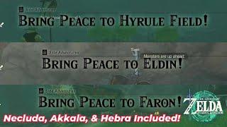 Bringing Peace To ALL of Hyrule Legend of Zelda Tears of The Kingdom