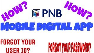 #PNB  FORGOT PASSWORD # PNB FORGOT USER ID OR NAME