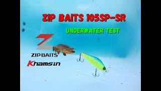 Crankbait Zip Baits Khamsin 105SP How to catch pike bass