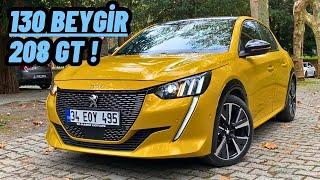 1.3 CLİODAN HIZLI MI? YENİ NESİL OTOBAN FARESİ  PEUGEOT 208 GT 130 HP EAT8  POV SÜRÜŞ  İNCELEME