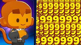 TA NOWA MAŁPKA ZARABIA 999999999$ CO SEKUNDĘ - BLOONS TD 6