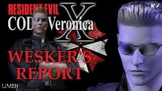 Resident Evil CODE Veronica X WESKERS REPORT 2K 1440p 60fps