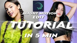 how to make a tiktok edit on alight motion in 5 minutes *beginners tutorial* velocity