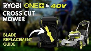 How To Replace the Blades - RYOBI Cross Cut Multi Blade System