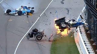 Scott DixonJay Howard Indy 500 crash 2017