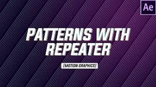 After Effects Tutorial Creating Patterns with Repeater in After Effects