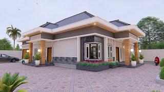 Desain Rumah 12x17 m dengan 4 Kamar Tidur  Owner  Bapak Artur Simanungkalit - Labuhan Batu Sumut