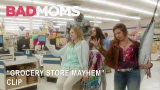 Bad Moms  Grocery Store Mayhem Clip  Own It Now on Digital HD Blu-Ray & DVD